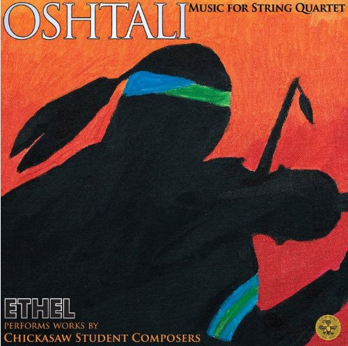 the album cover for ETHEL - Oshtali: Music for String Quartet
