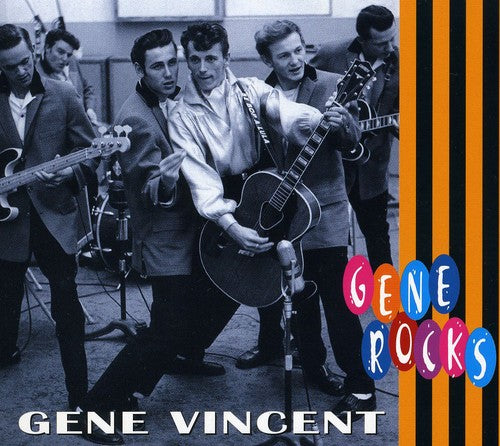 the album cover for Gene Vincent - Gene Rocks [Digipak]