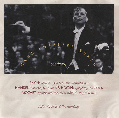 Knappertsbusch - Knappertsbusch Conducts Bach - Music CD