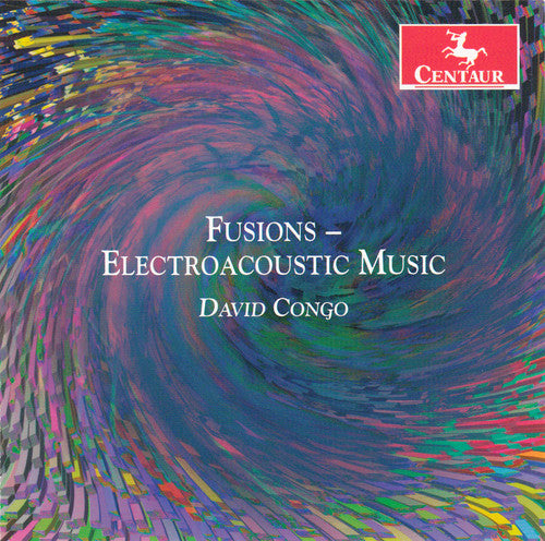 the album cover for David Congo - Fusion Electroacoustic Music