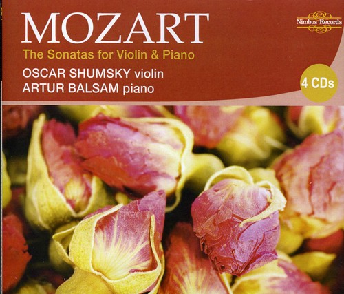 the album cover for W.A. Mozart - Sonatas for Violin & Piano