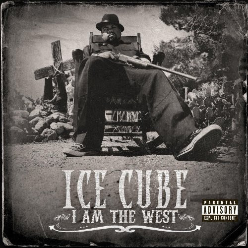 the album cover for Ice Cube - I Am the West