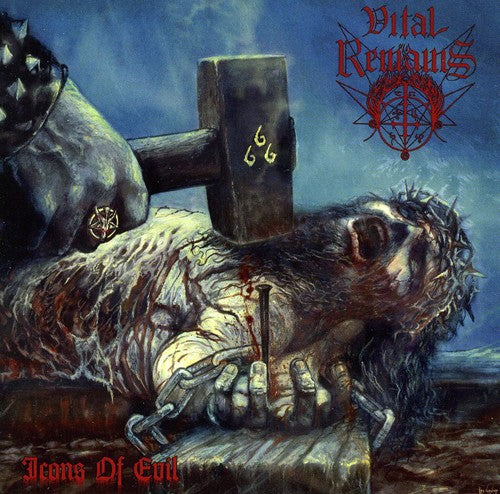 the album cover for Vital Remains - Icons Of Evil [Import]