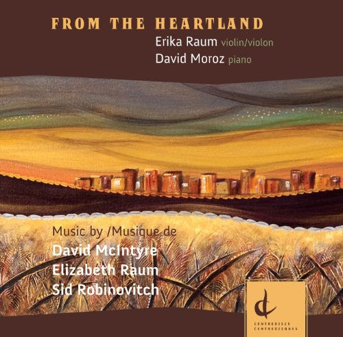 the album cover for David Moroz - From the Heartland