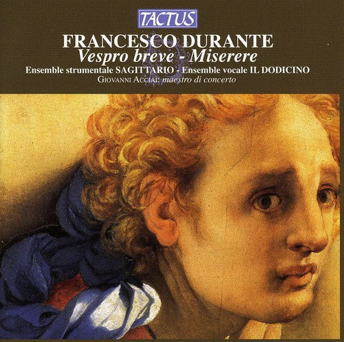 Durante / Sagittario Instumental Ensemble / Acciai - Vespro Breve - Music CD