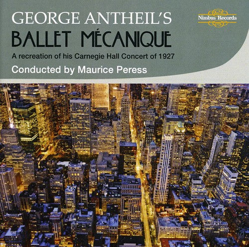 the album cover for G. ANTHEIL - Ballet Mecanique
