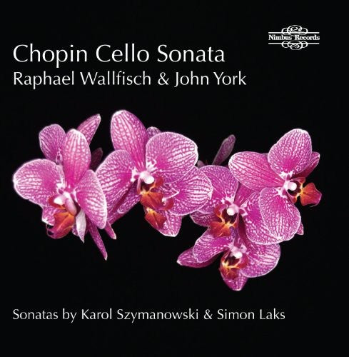 Chopin / Wallfisch / York - Cello Sonatas - Music CD
