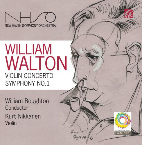 Walton / Nikkanen / New Haven So / Boughton - Violin Concerto & Symphony No 1 - Music CD