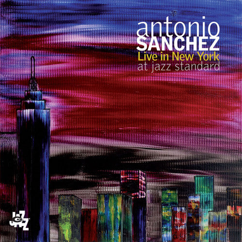the album cover for Antonio Sanchez - Live in New York