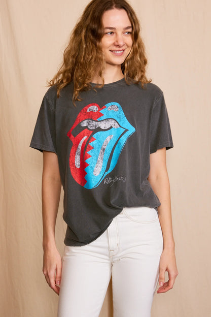 Rolling Stones Vintage Womens Tee Black