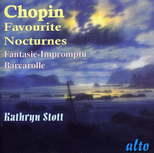 the album cover for Kathryn Stott - Favourite Nocturnes / Fantasie Impromptu