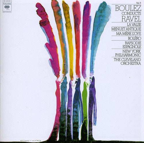 the album cover for Pierre Boulez - Bolero la Valse Rhaps