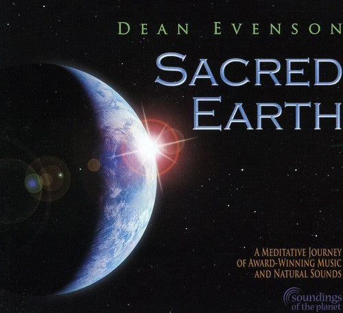 the album cover for Dean Evenson - Sacred Earth