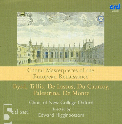 the album cover for Choir Of New College Oxford - Choral Masterpieces of the European Renaissance