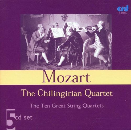 the album cover for W.A. Mozart - Great String Quartets