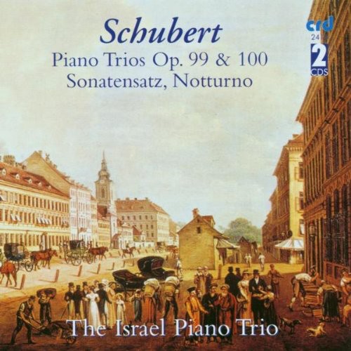 the album cover for The Israel Piano Trio - Piano Trios / Sonatensatz / Nott