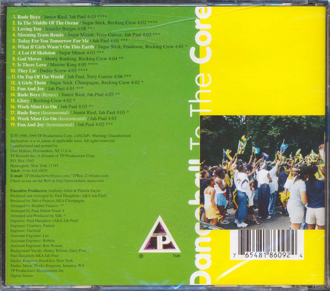 Various - Dancehall To The Core Volume 1 Music CD