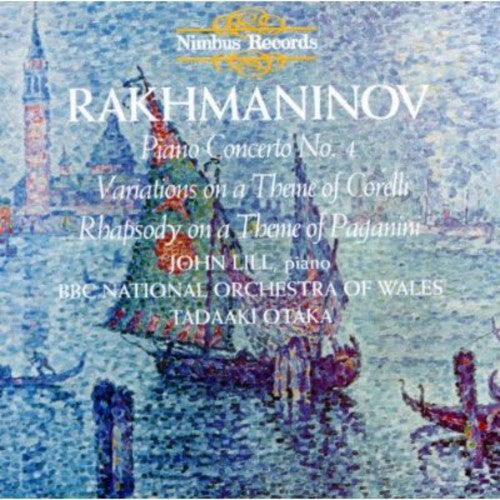 Rachmaninoff / Lill / Otaka - Piano Concerto 4 / Corelli Variations - Music CD
