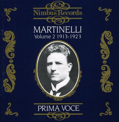 the album cover for Giovanni Martinelli - 1913-1923 2