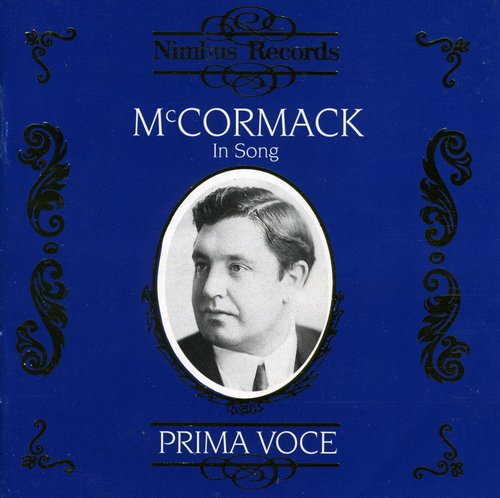 the album cover for John Mccormack - In Song 1910-1941