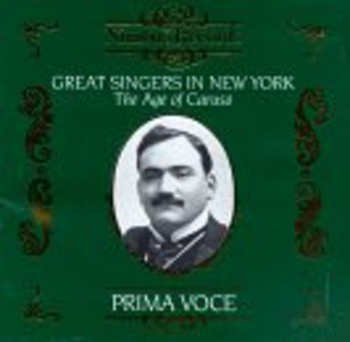 the album cover for Great Singers In New York - Great Singers in New York: Age of Caruso / Various