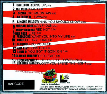 Jah Cure, Capleton, Michael Rose, Etc. - Firehouse Crew Platinum Series Volume 1 Music CD