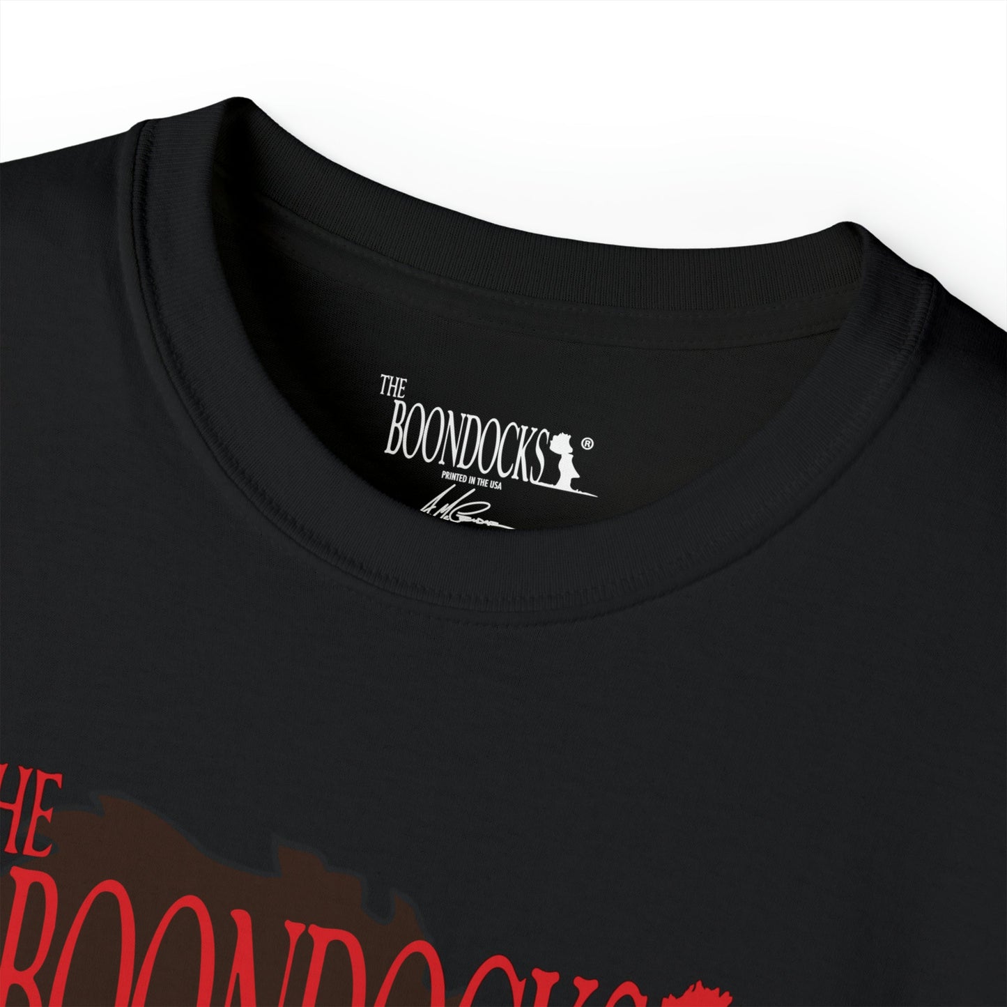 The Boondocks - Movie Poster Black Eco Mens T Shirt