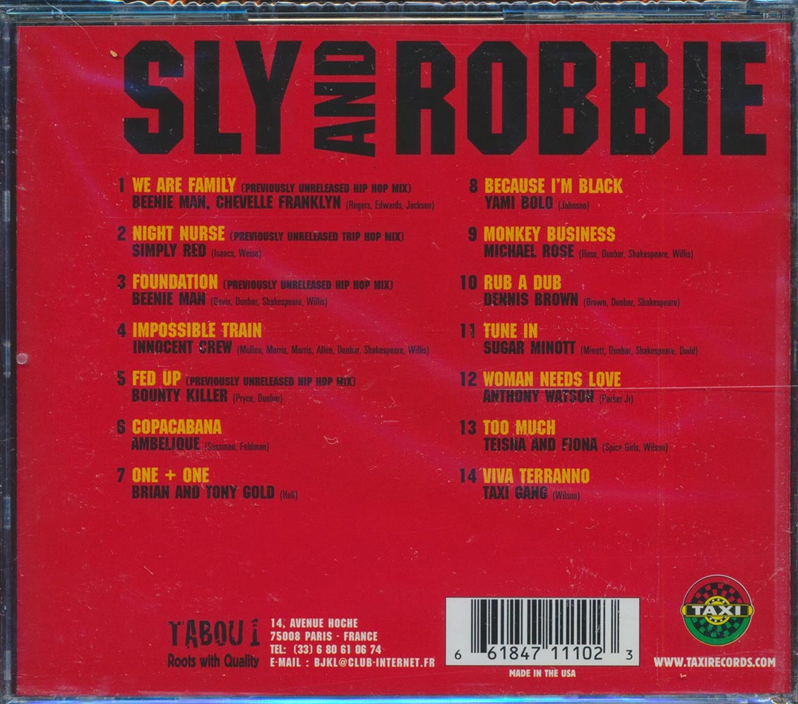 Yami Bolo, Dennis Brown, Sly & Robbie, Michael Rose, Etc. - Hail Up The Taxi Volume 2 Music CD