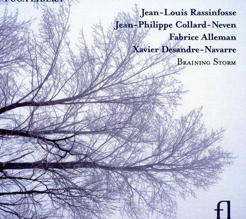 the album cover for Jean Louis Rassinfosse - Braining Storm