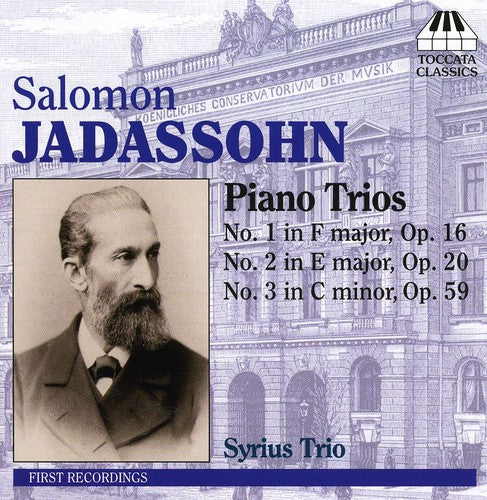 the album cover for Syrius - Piano Trios