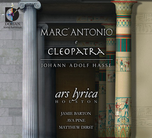 Hasse / Ars Lyrica Houston - Marc Antonio & Cleopatra - Music CD