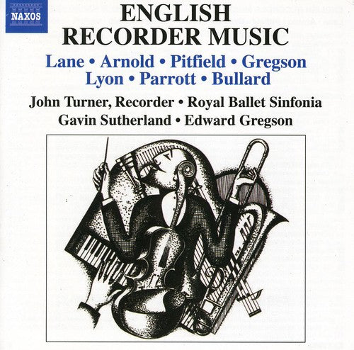 Lane / Royal Ballet Sinfonia / Turner - English Recorder Music - Music CD