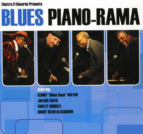 the album cover for Kenny Wayne - Electro-Fi Records Presents Blues Piano-Rama
