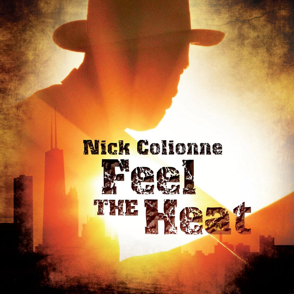 the album cover for Nick Colionne - Feel the Heat