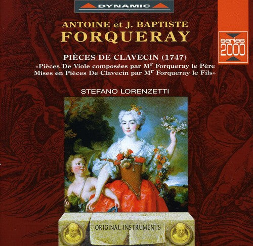 Forqueray / Lorenzetti - Pieces De Clavecin (1747) - Music CD