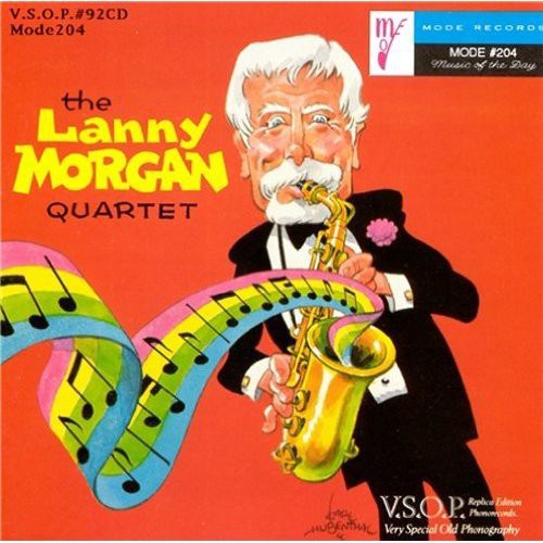 the album cover for The Lanny Morgan Quartet - Lanny Morgan Quartet