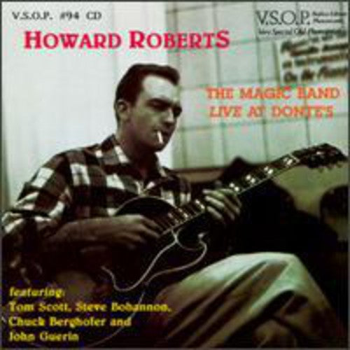 the album cover for Howard Roberts - Magic Hands Live