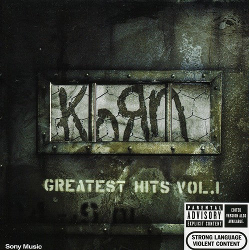 the album cover for Korn - Vol. 1-Greatest Hits [Import]