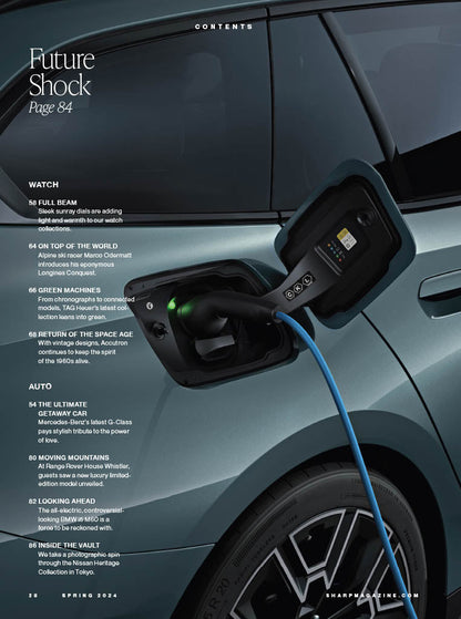 Sharp Magazine - Spring 2024: Jake Gyllenhaal Kicks Back