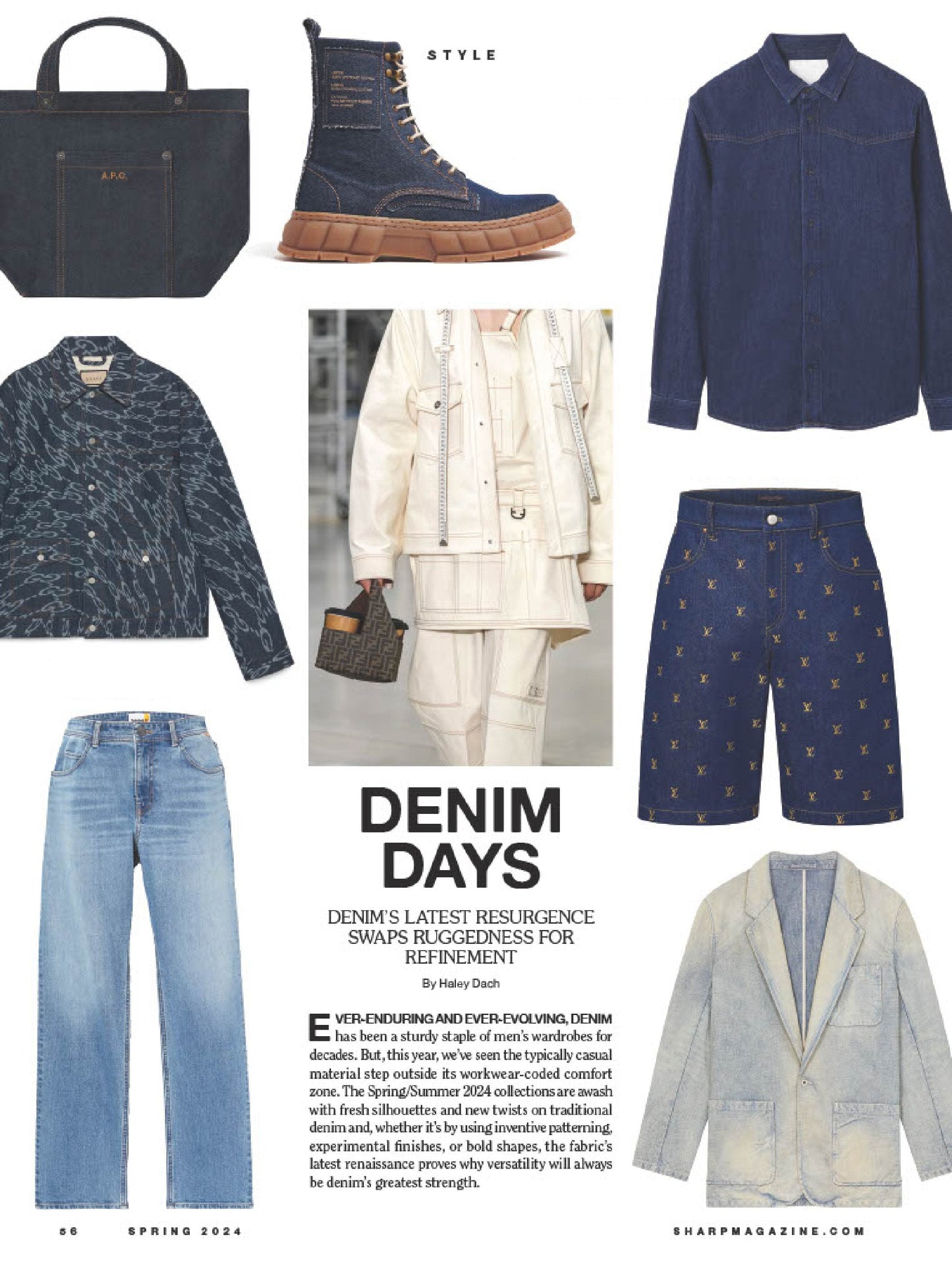 Sharp Magazine - Spring 2024: Jake Gyllenhaal Kicks Back