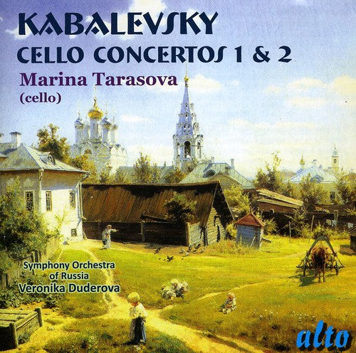 the album cover for Marina Tarasova - Cello Concertos