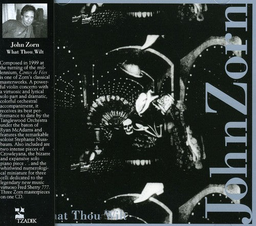 Zorn,john - What Thou Wilt - Music CD