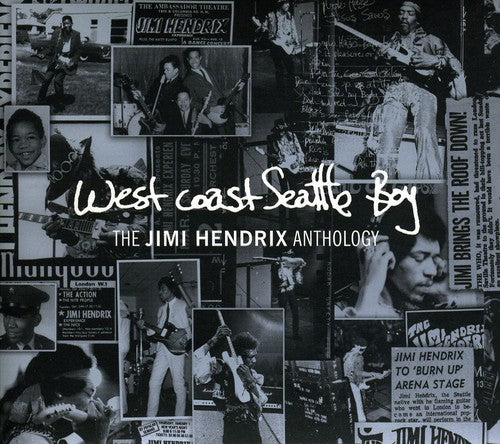 the album cover for Alice Dekessa - West Coast Seattle Boy: The Jimi Hendrix Anthology
