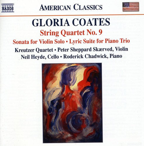 Coates / Kreutzer Quartet / Skaerved / Chadwick - String Quartet No 9: Sonata For Violin Solo - Music CD