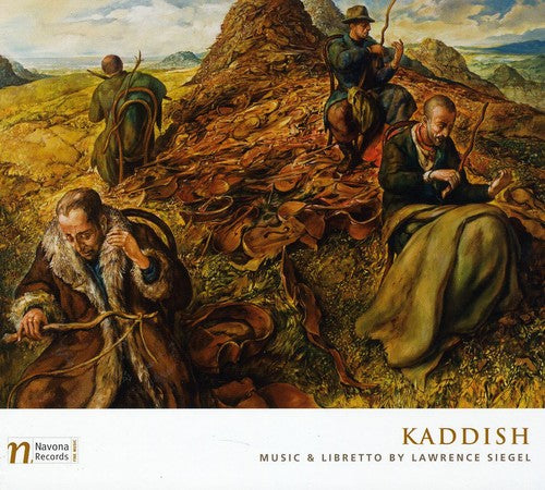 the album cover for L Siegel - Kaddish