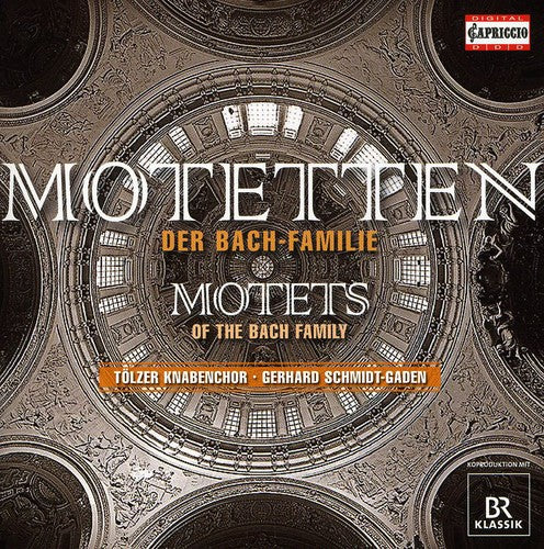 the album cover for Mark Nordstrand & Niklas Trust - Motets of the Bach Family