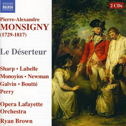 the album cover for P.A. Monsigny - Le Deserteur