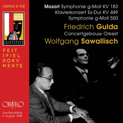 Mozart / Gulda / Royal Concertgebouw Orch - Symphony 25 / Concerto For Piano & Orch 14 - Music CD