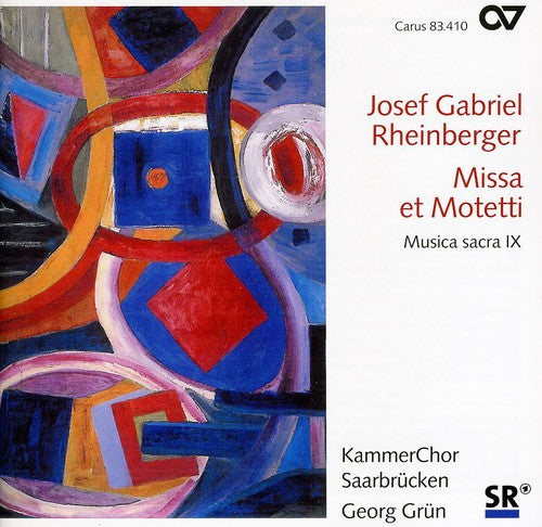the album cover for Josef Gabriel Rheinberger - Missa Et Motetti