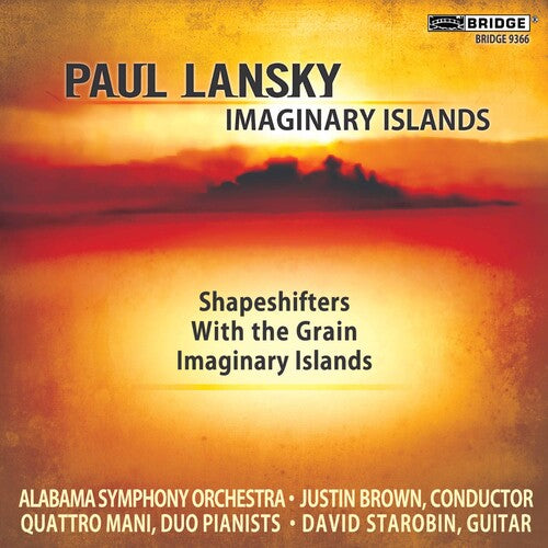 Lansky / Starobin / Alabama Sym Orch / Brown - Imaginary Islands - Music CD
